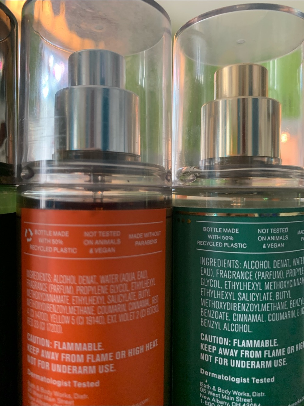 Set of 3Bath & Body Works 2.5fl Mists Pumpkin Pecan Waffles Maleficent, Carrot - Picture 3 of 7